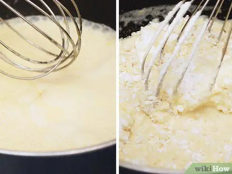 Приготовить заварное тесто Шаг 1