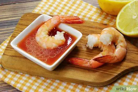 Готовим уже приготовленные креветки Шаг 10