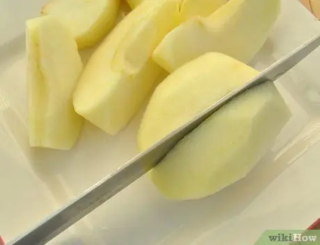 Приготовить картофель фри из яблок, шаг 2 Приготовить картофель фри из яблок, шаг 2