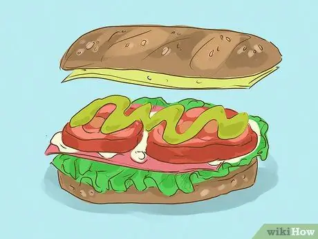 Держите бутерброды свежими Шаг 3