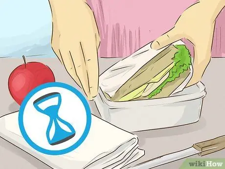 Держите бутерброды свежими Шаг 4