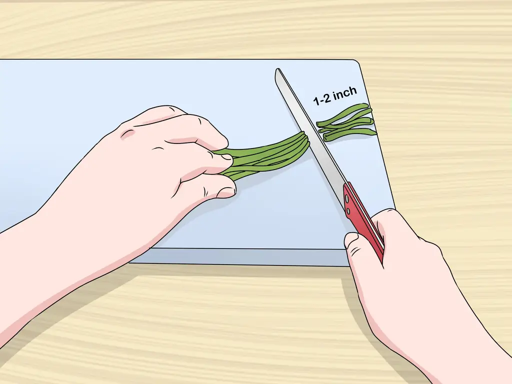 Как нарезать чесночные стебли: 9 шагов (с иллюстрациями)