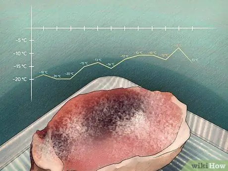 Предотвращение ожогов в морозильной камере, шаг 1