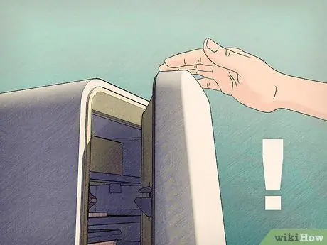 Предотвращение ожогов в морозильной камере Шаг 5