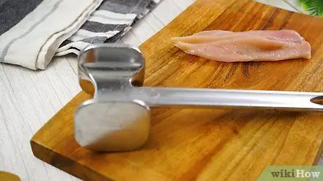 Размягчить курицу, шаг 2