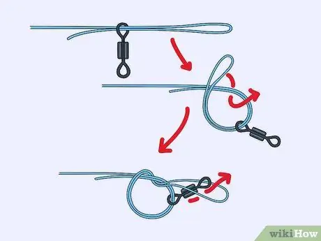 Свяжите вертлюг, шаг 2