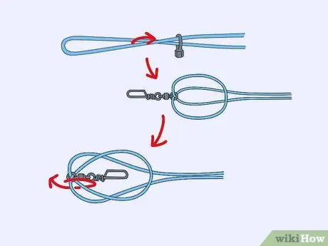 Свяжите вертлюг Шаг 6