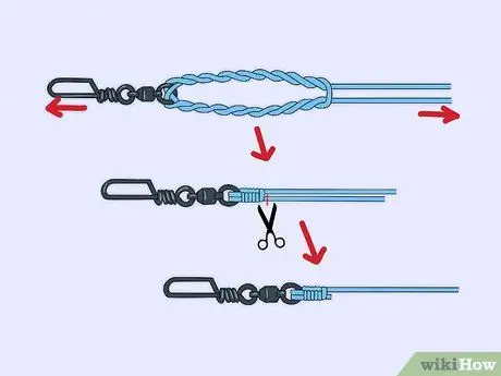 Свяжите вертлюг Шаг 8