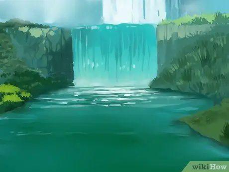 Выловите рыбу в небольшом ручье, шаг 1