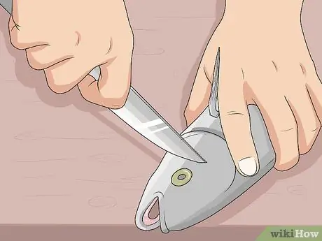 Кровоточить у рыбы, шаг 2