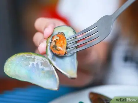 Ешьте мидии, шаг 2