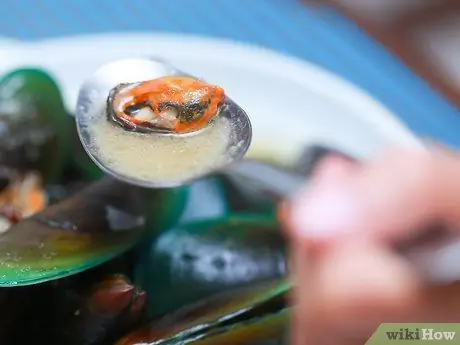 Ешьте мидии Шаг 5