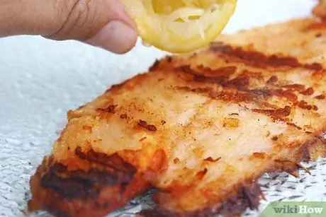 Готовим морского окуня Шаг 11