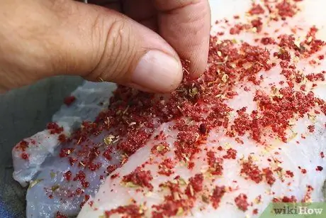 Готовим морского окуня Шаг 14