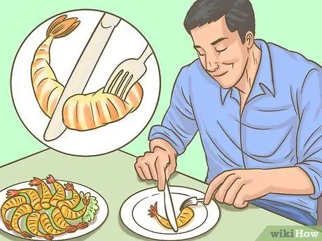 Ешьте креветки Шаг 5