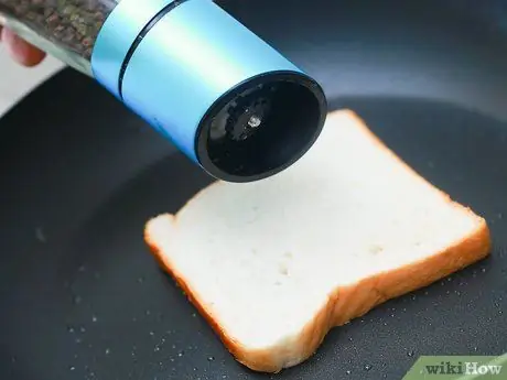 Приготовить жареный хлеб Шаг 5