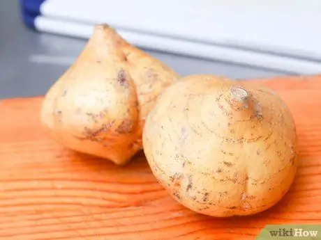 Подготовьте Jicama Шаг 1