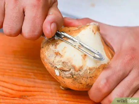 Подготовьте Jicama Шаг 3