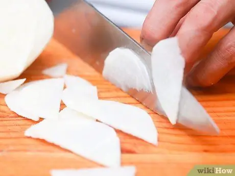 Подготовьте Jicama Шаг 4