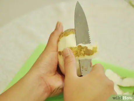 Пилинг Jicama Шаг 11