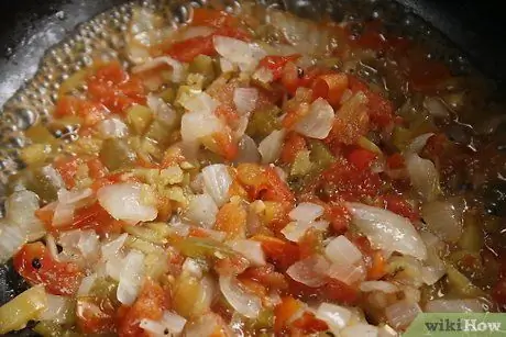 Заморозить сальсу, шаг 1