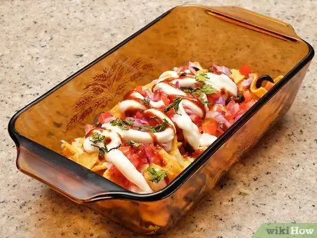 Сделайте начос в финале духовки