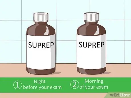 Пейте СУПРЕП без рвоты Шаг 1