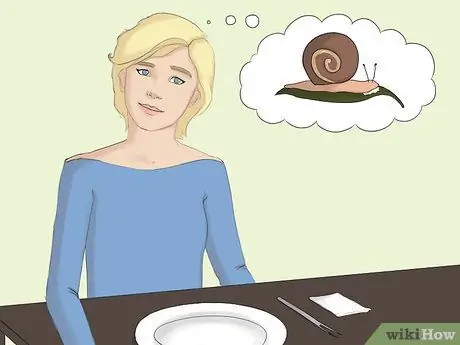 Ешьте улитки, шаг 1