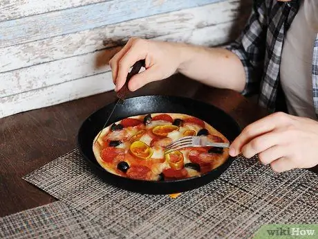 Съесть пиццу Шаг 8