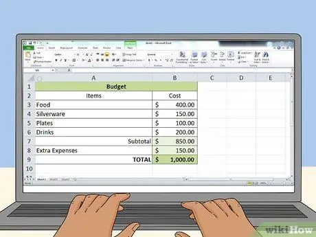 Настройка шведского стола Шаг 1