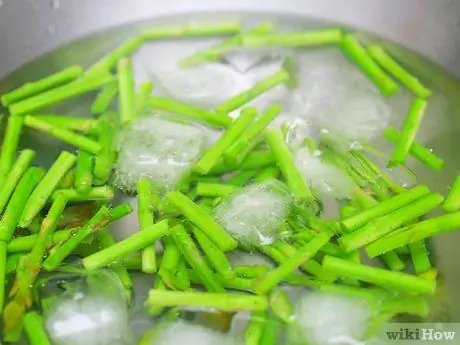 Заморозить спаржу Шаг 8