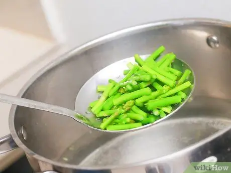 Заморозить спаржу Шаг 9