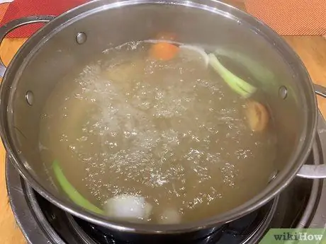 Ешьте шабу шабу, шаг 2