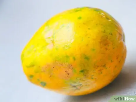 Приготовьте молочный коктейль из папайи, шаг 2