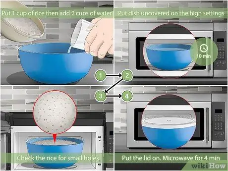 Ешьте рис, шаг 2