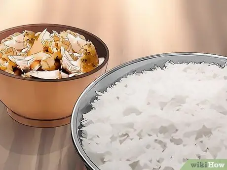 Ешьте рис Шаг 8