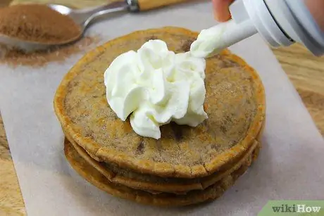 Приготовить горячие шоколадные оладьи, шаг 16