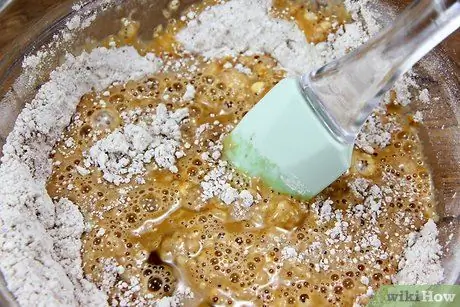 Приготовить горячие шоколадные оладьи, шаг 4