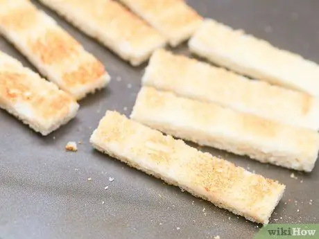 Приготовить тост с мельбой Шаг 12