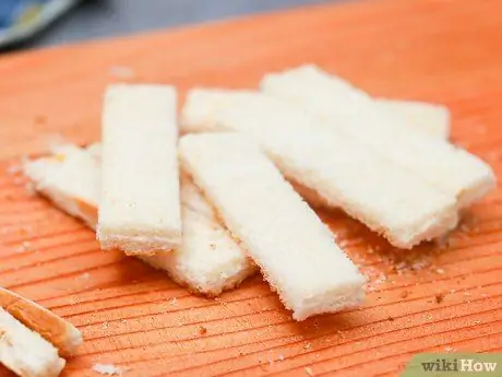 Приготовить тост с мельбой Шаг 7