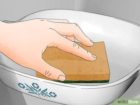 Очистите Corningware, шаг 2