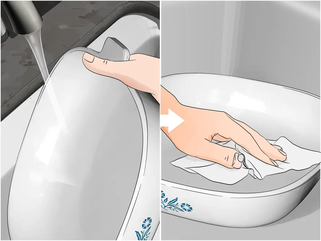 3 способа очистки Corningware