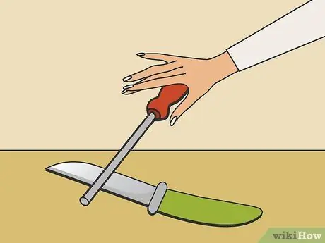 Используйте заточку стали, шаг 3