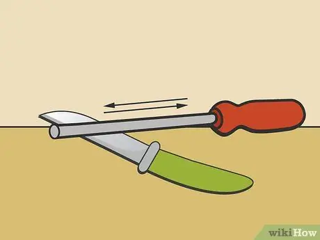 Используйте заточку стали, шаг 5