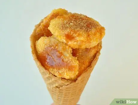 Съешьте курицу и вафли Шаг 10