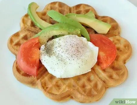 Съешьте курицу и вафли Шаг 11