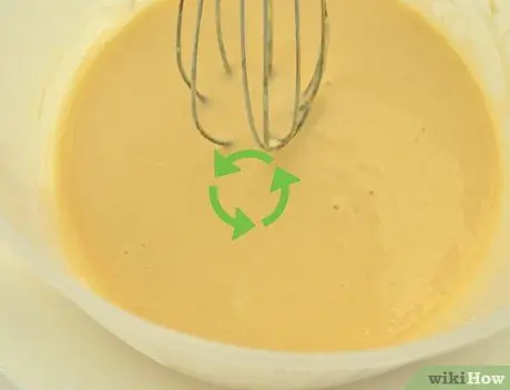 Приготовить вафли с блинной смесью, шаг 3