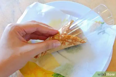 Сделать вафельные рожки Шаг 6