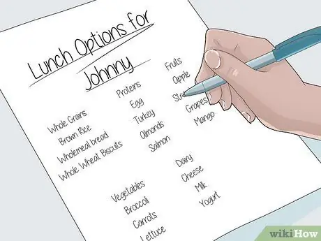 Заставьте вашего ребенка есть здоровый обед в школе Шаг 8