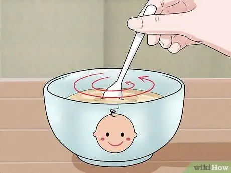 Смешайте Бэби Каши Шаг 3